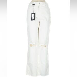 NWT Paige white distressed jeans in size 29